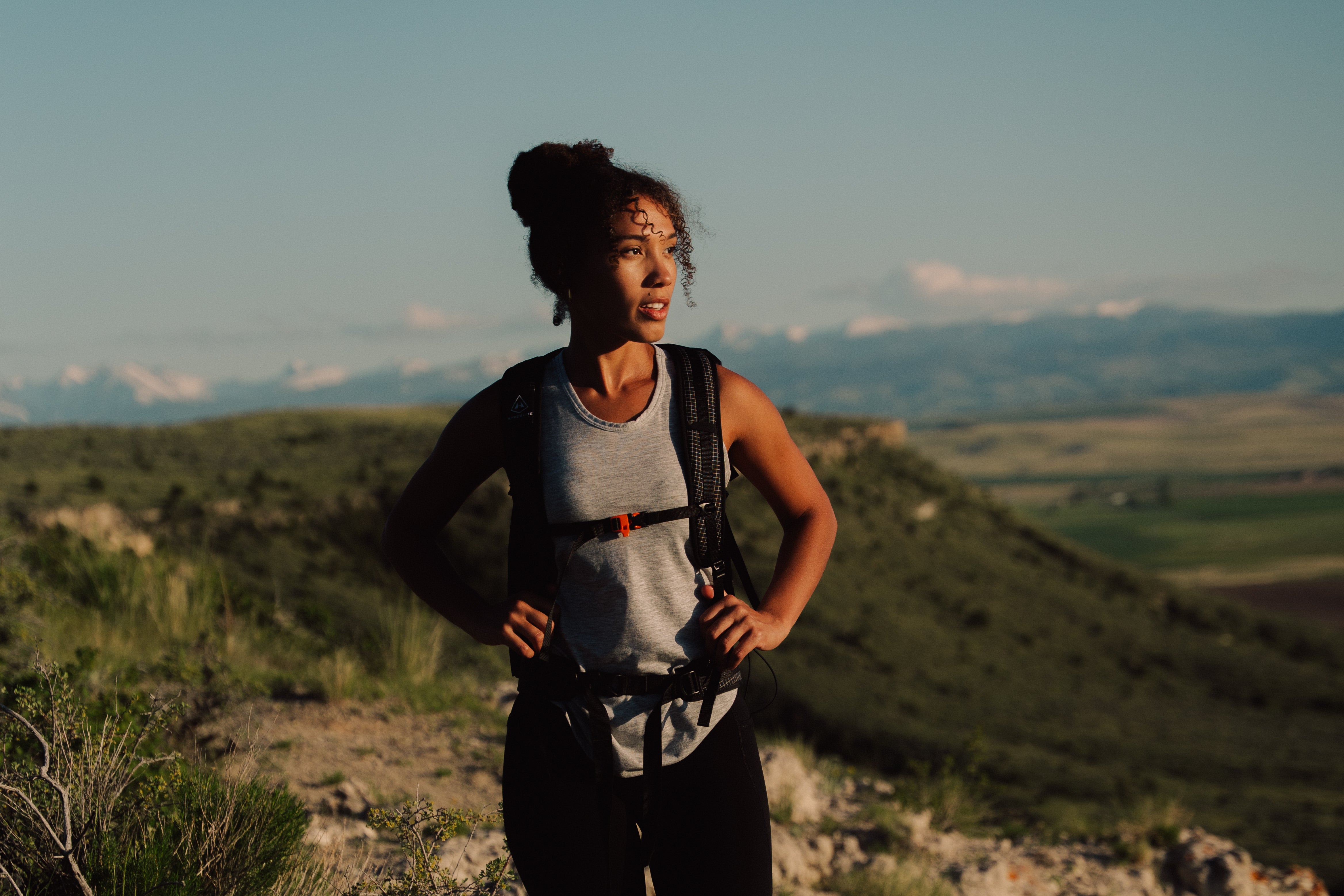 トップス Utility washable wool T-shirts echeveria Mezcal Terry Shirt - Green