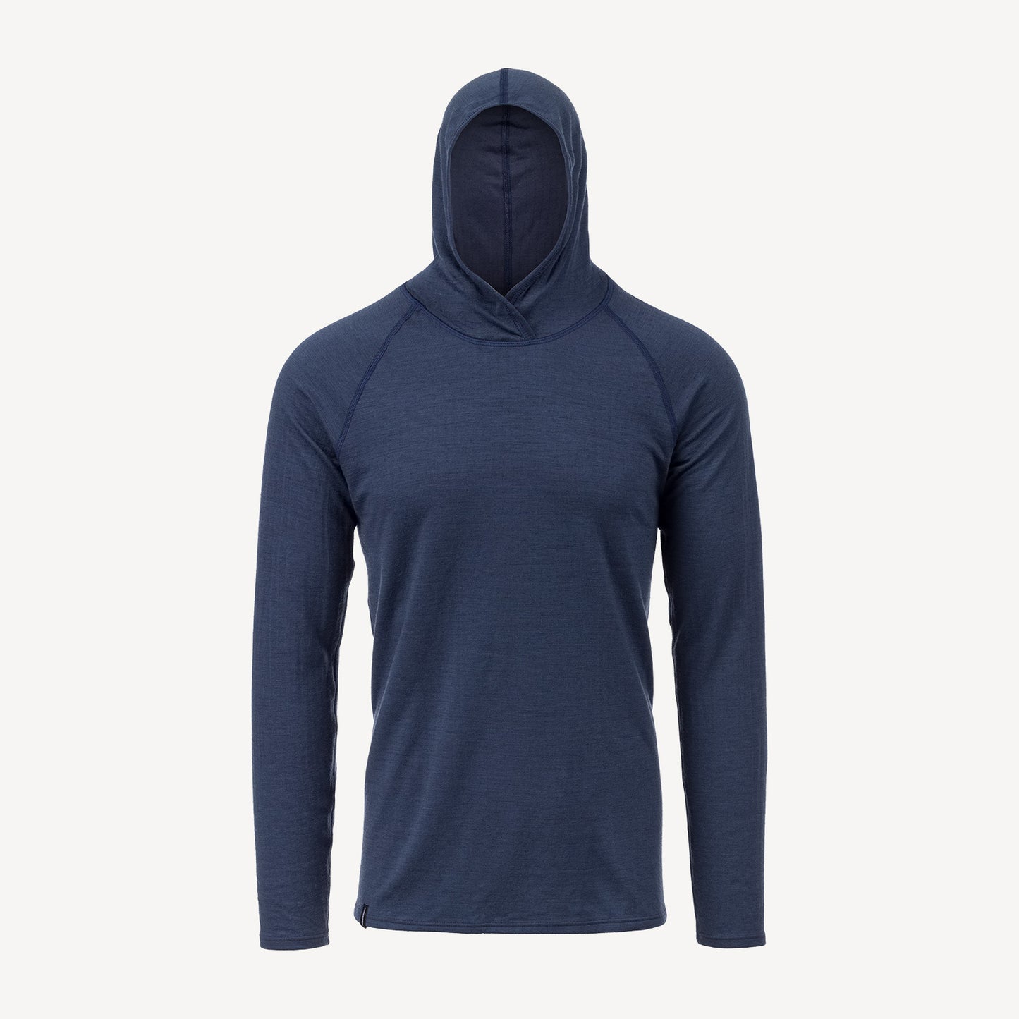 A navy American made Duckworth merino wool hoody.