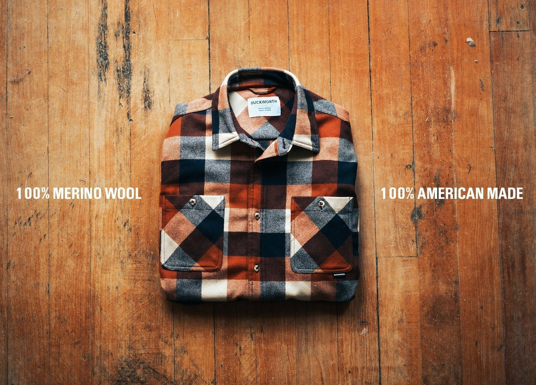 Sawtooth - Return of The American Wool Flannel – Duckworth