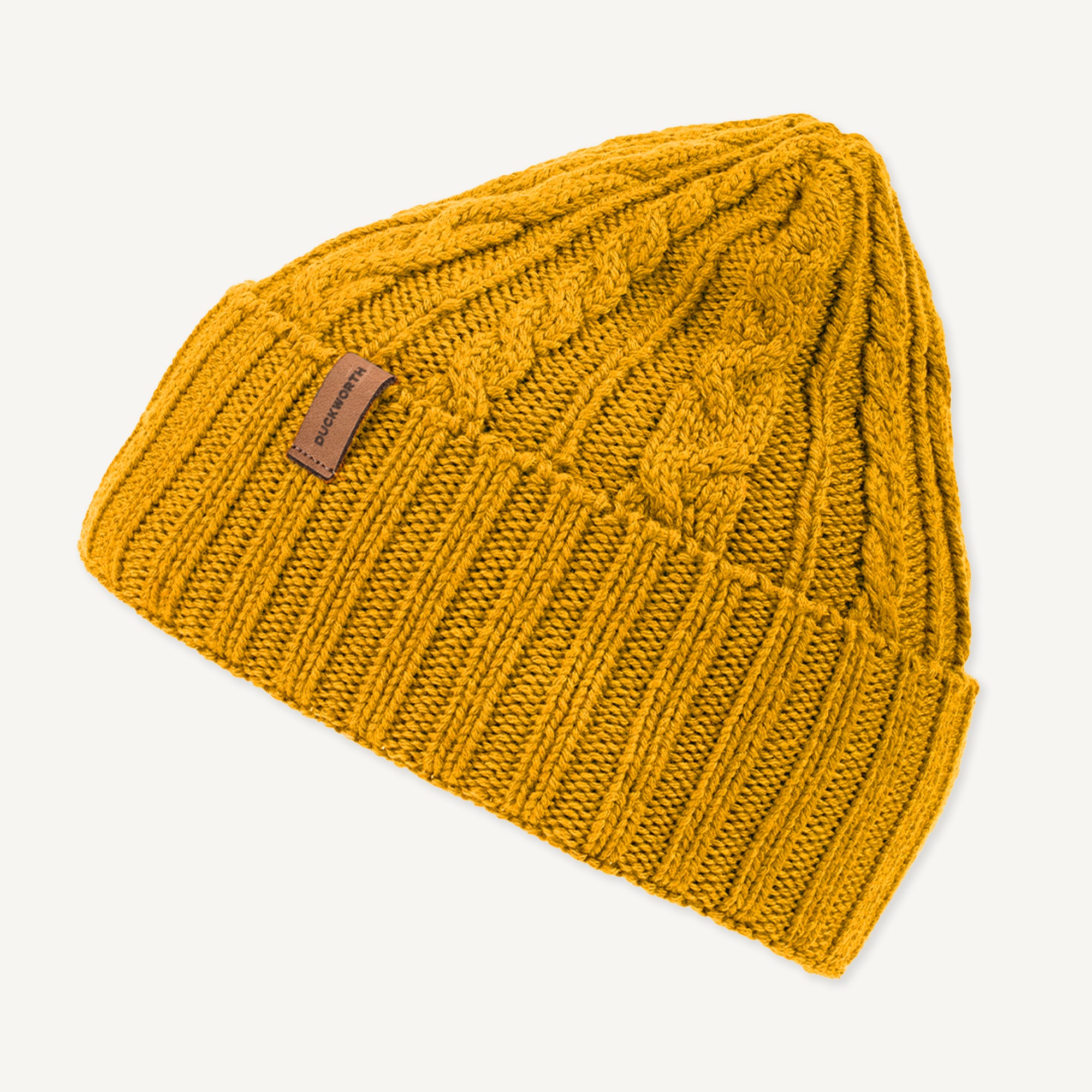Merino Wool Winter Hat | Cable Knit Hat | Duckworth