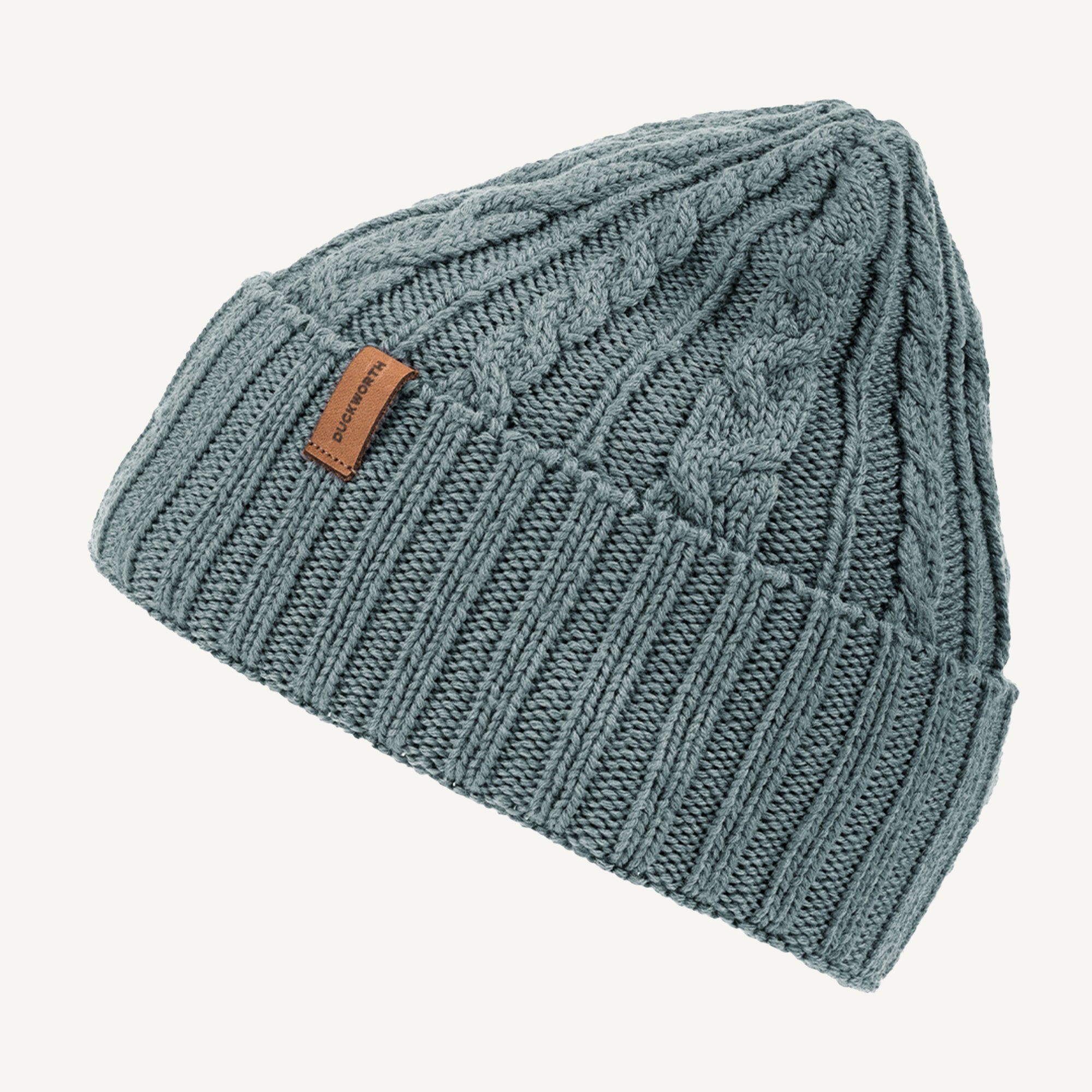 Merino Wool Winter Hat | Cable Knit Hat | Duckworth