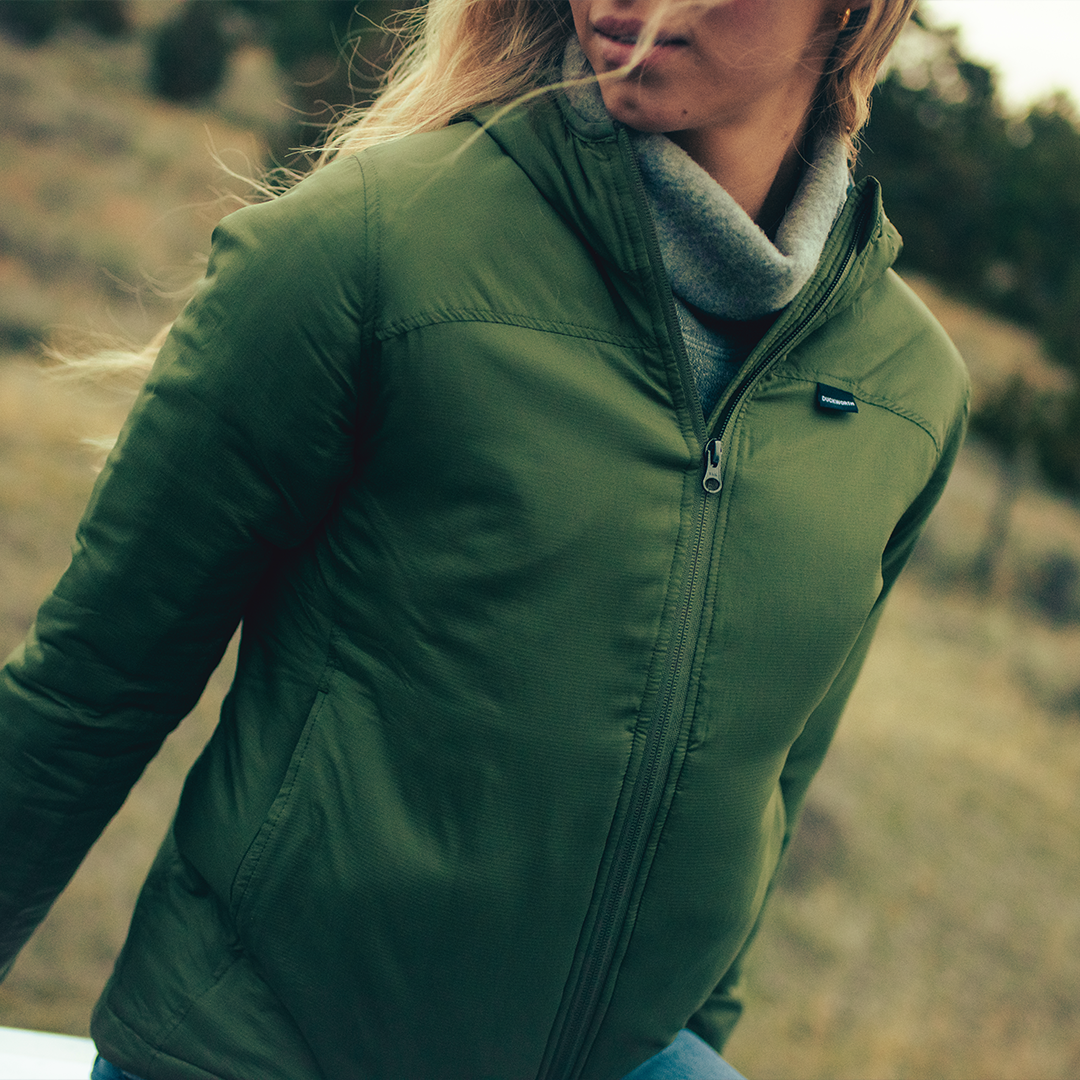 Women's WoolCloud Full Zip Merino Wool Jacket | USA Made – Duckworth Women's WoolCloud Full Zip Merino Wool Jacket | USA Made – Duckworth