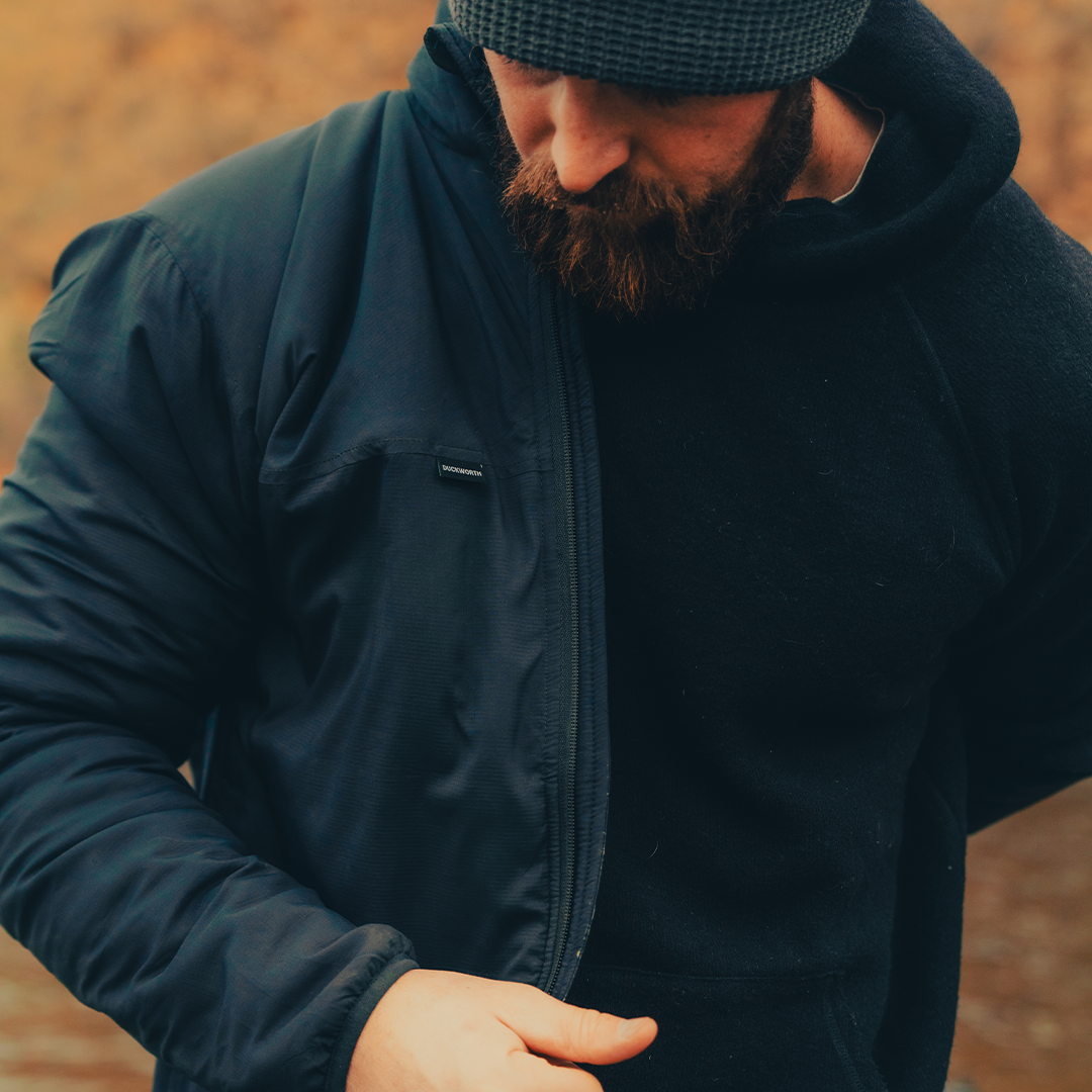 Men's WoolCloud Full Zip Merino Wool Jacket | USA Made – Duckworth