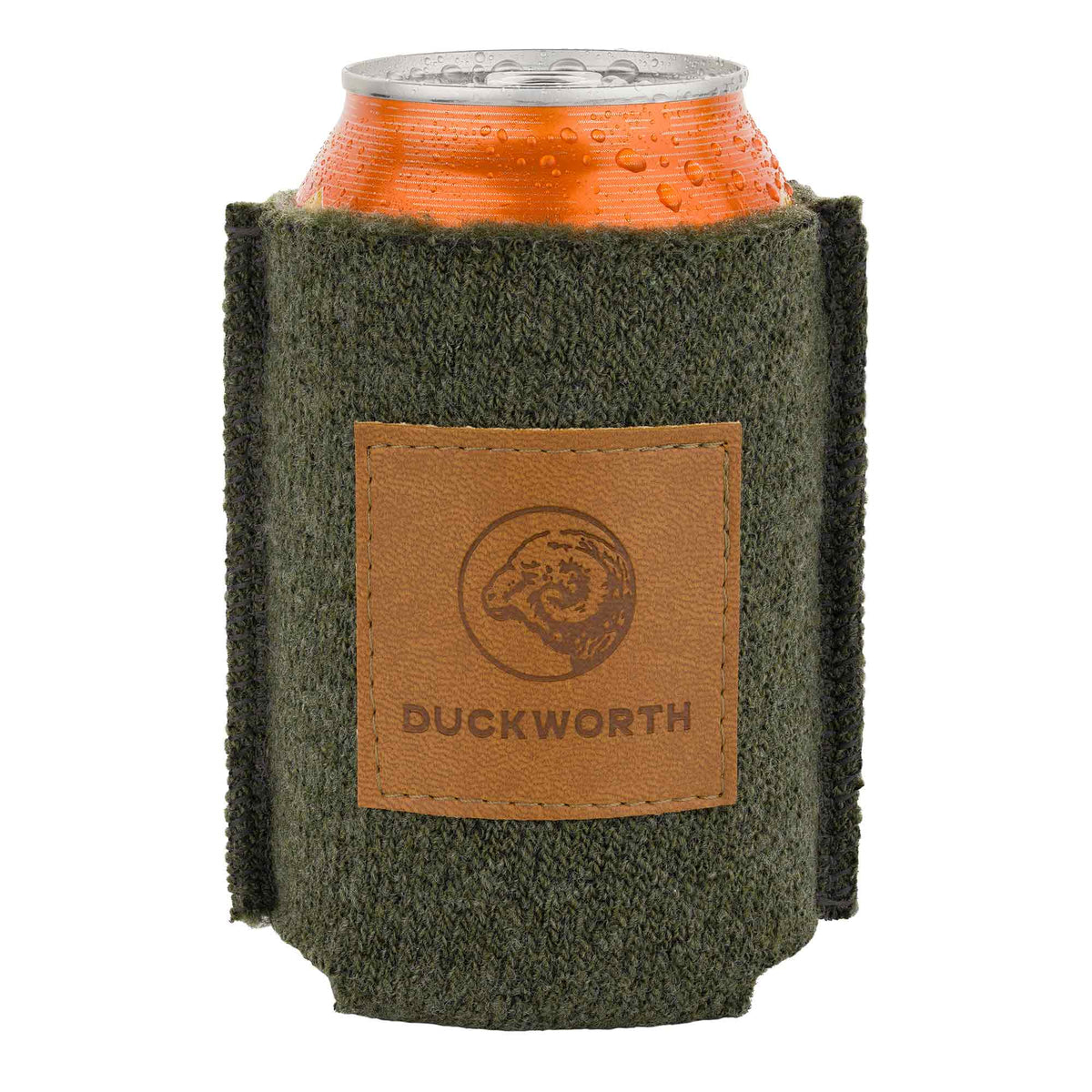 Merino Wool Insulated Tall Can Koozie | Duckworth | Standard Gray 