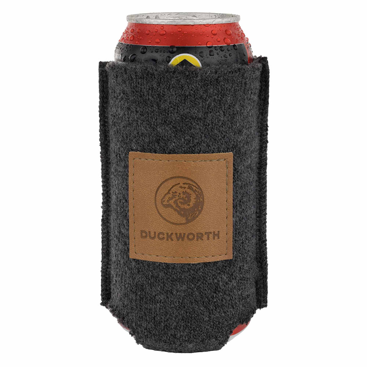 Merino Wool Insulated Short Can Koozie | Duckworth | Sage 