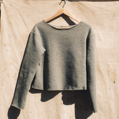 Women's Powder Cropped Crew