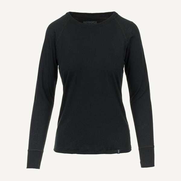 100% Merino Wool Top Layer | Women's Maverick Crew | Montana