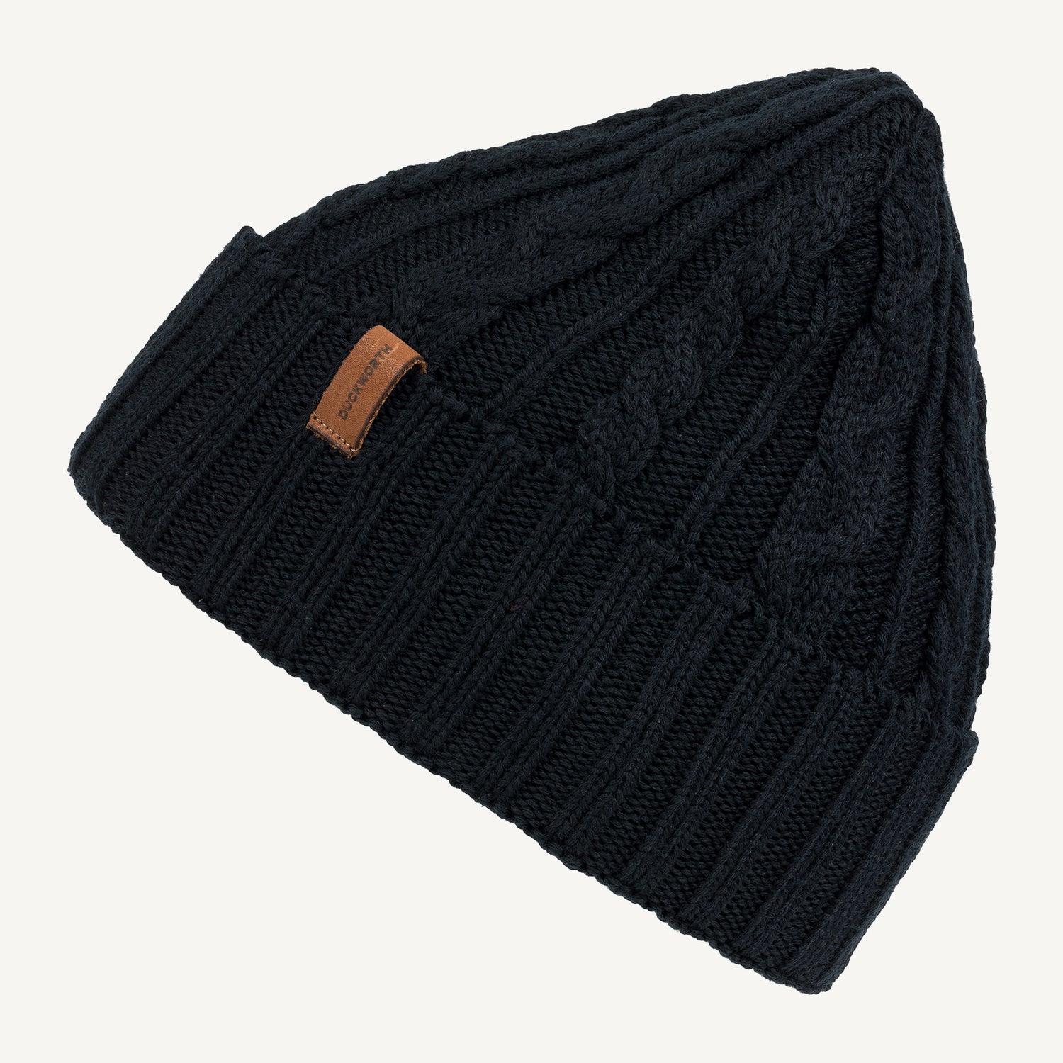 Merino Wool Winter Hat Cable Knit Hat Duckworth