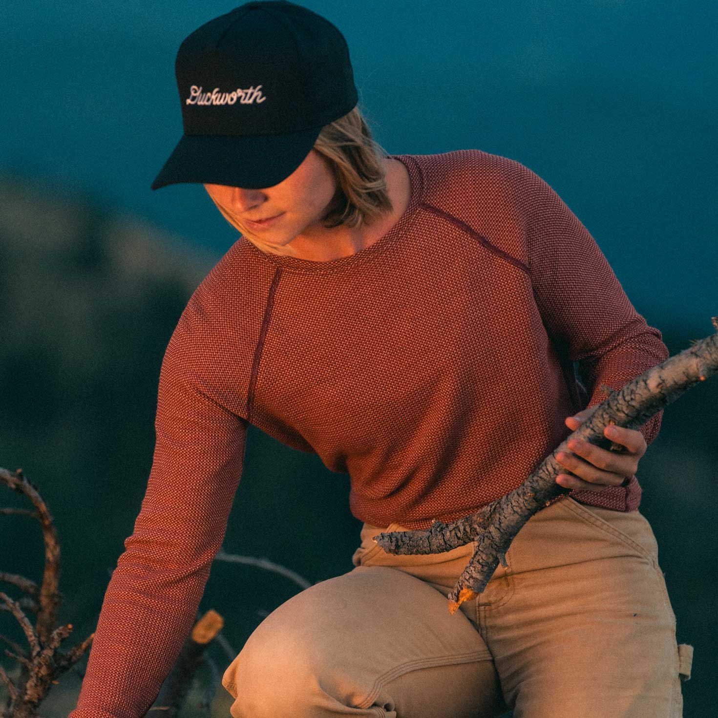 Merino Wool Shirt | Women's Polaris Crew | USA Made – Duckworth