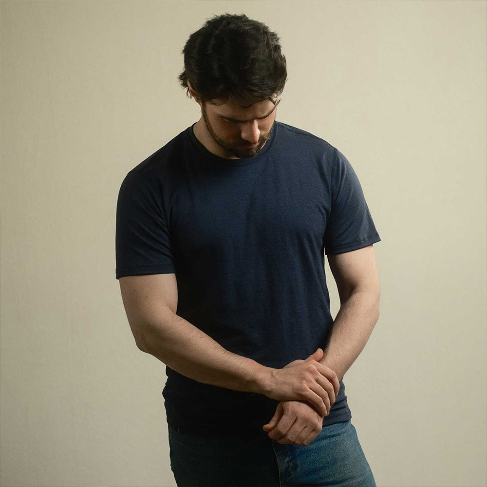 100% Merino Wool T-Shirt | Men's Maverick Tee | Montana Merino